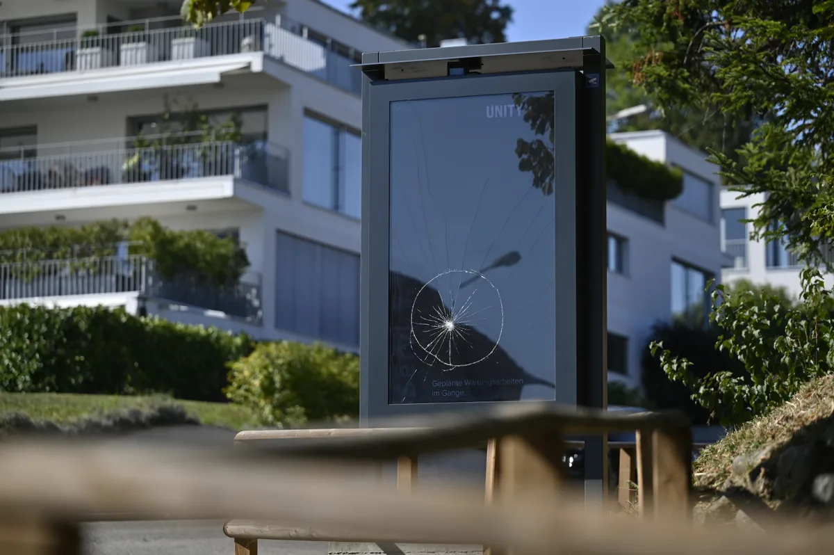 Die digitalen Stelen in Maur machen Probleme. 