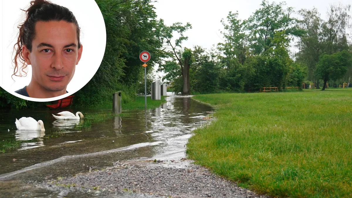 13460276-3 Das Hochwasser vom letzten Juni war nicht für alle schlecht. (Archiv)