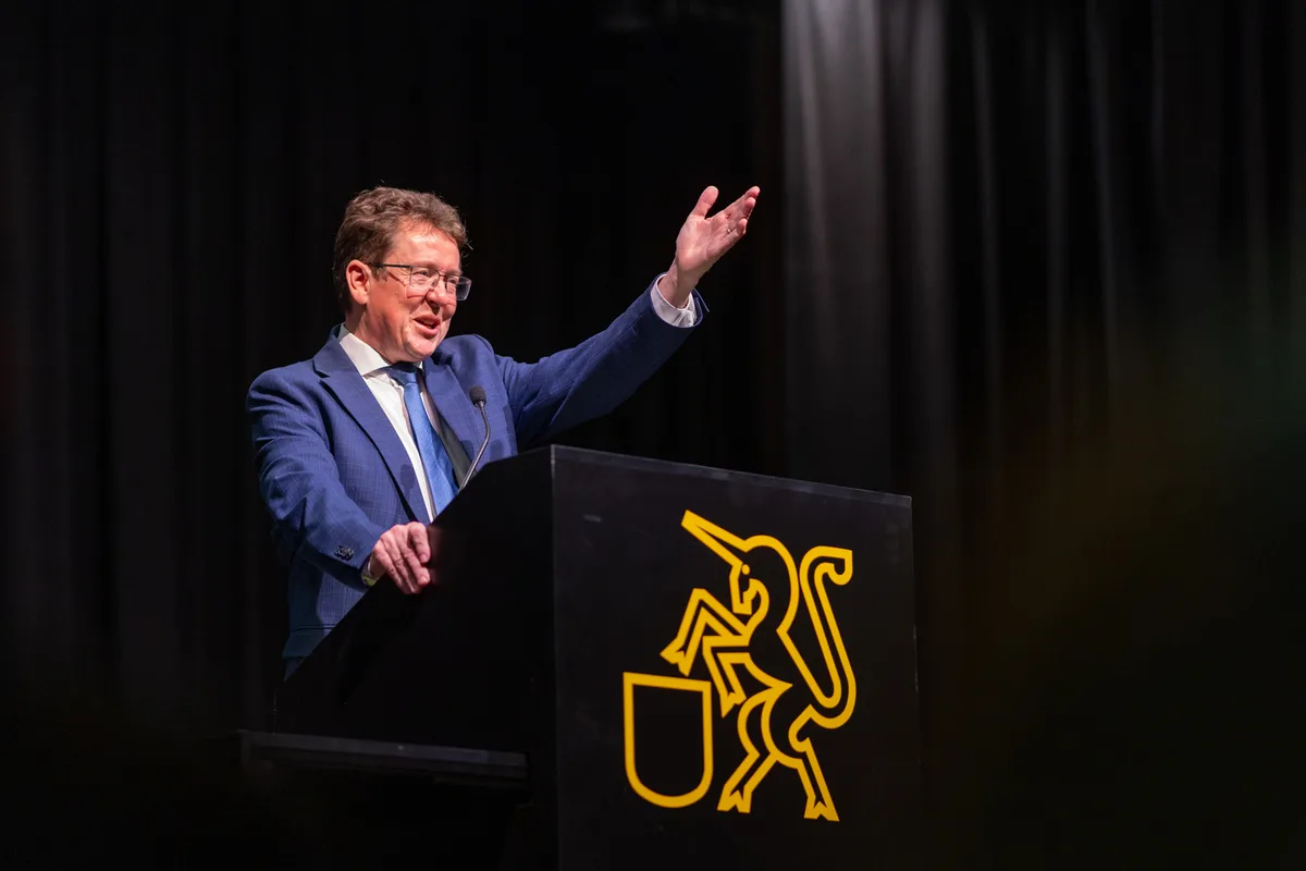 Bundesrat Albert Rösti gastiert beim Gewerbeverein Dübendorf in der Oberen Mühle