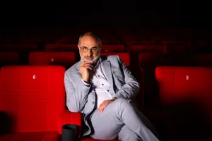 12947068-4 Giona Nazzaro, künstlerischer Leiter des Locarno-Filmfestivals im Kino Orion.
13.7.2023