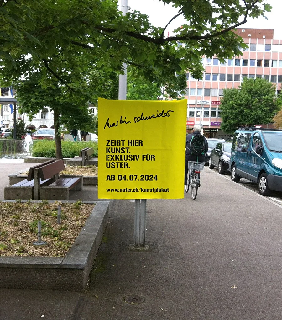 Am 4. Juli werden die Plakate enthüllt. Am 4. Juli werden die Plakate enthüllt.