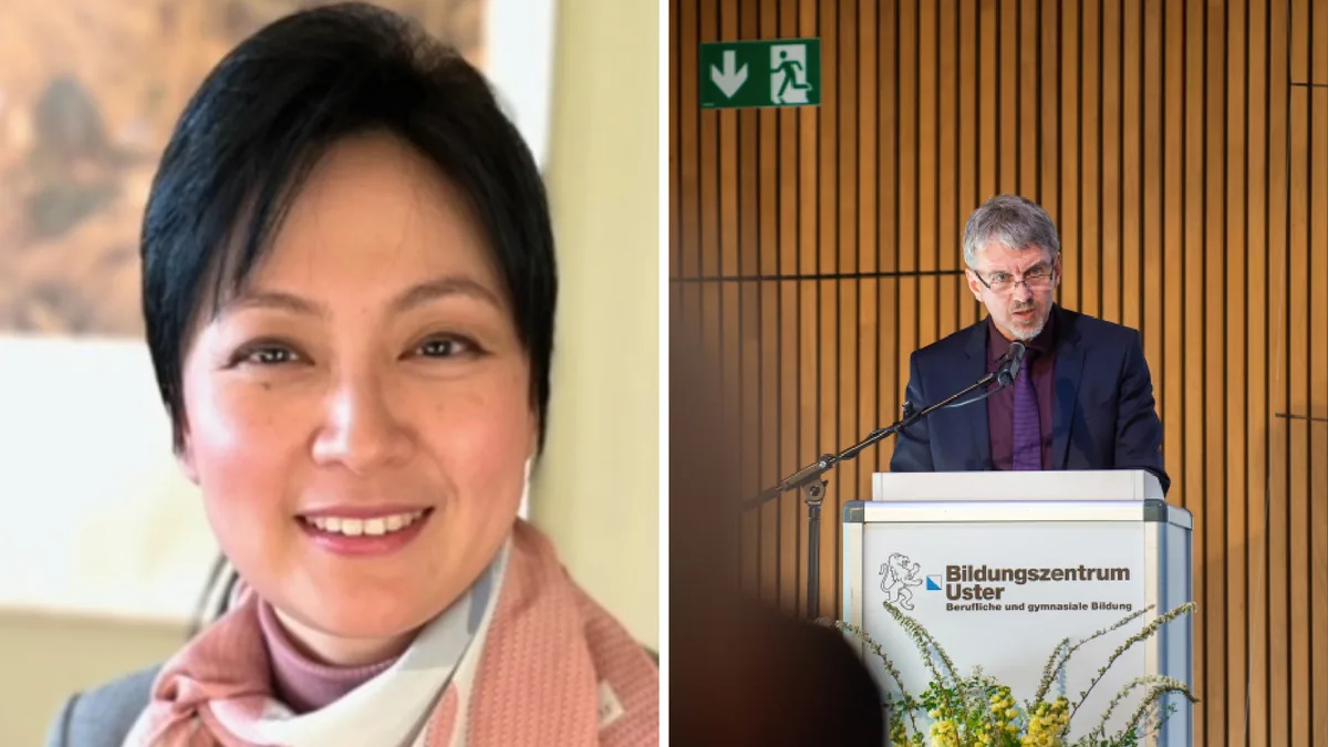 Chin-Yunn Yang tritt an der Kantonsschule Uster die Nachfolge von Patrick Ehrismann an. Chin-Yunn Yang tritt an der Kantonsschule Uster die Nachfolge von Patrick Ehrismann an.