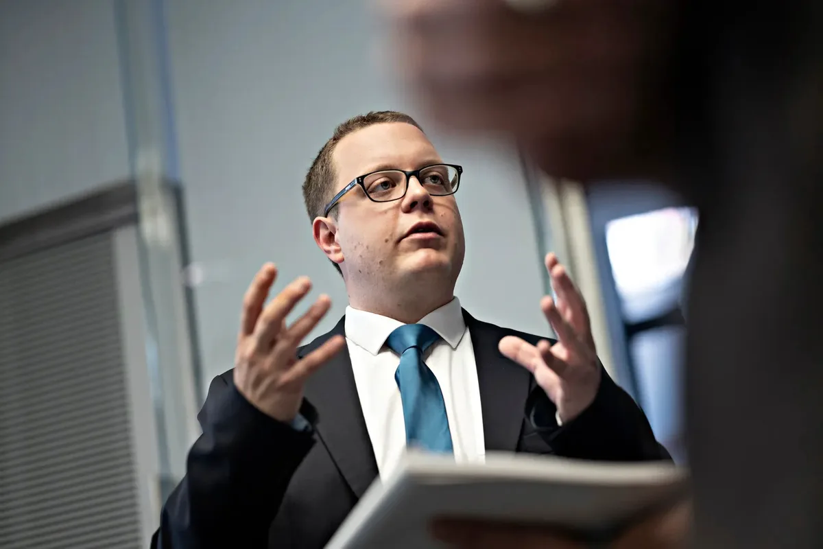 Patrick Walder im Jahr 2019, als er interimistisch die SVP im Kanton Zürich führte. Patrick Walder im Jahr 2019, als er interimistisch die SVP im Kanton Zürich führte.