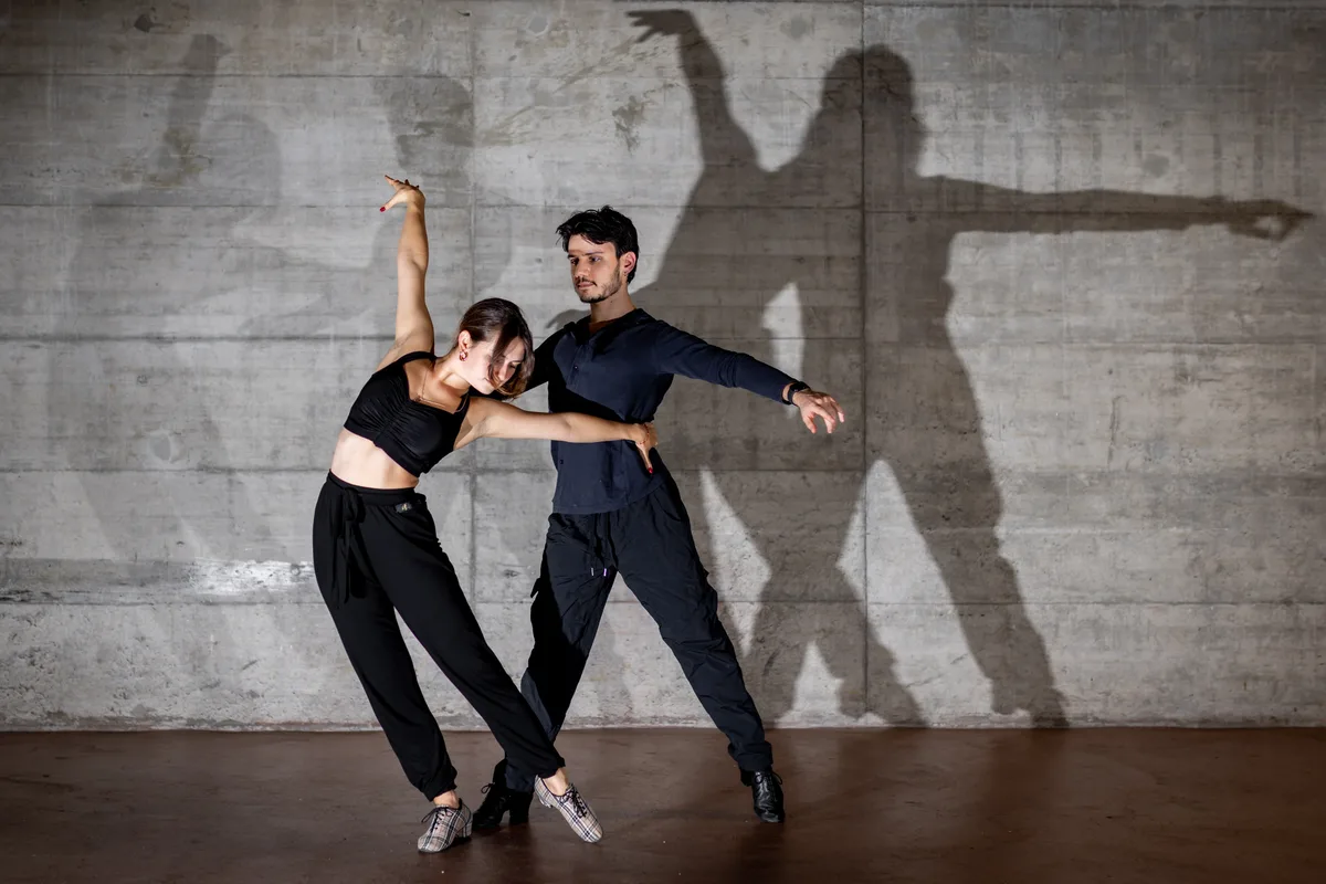 Tristan Geiger und Catherine Pisarenko