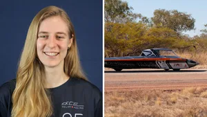 Zoe Mackinga aus Uster war Teil eines Teams, das mit einem Solarauto Australien durchquerte. Zoe Mackinga aus Uster war Teil eines Teams, das mit einem Solarauto Australien durchquerte.