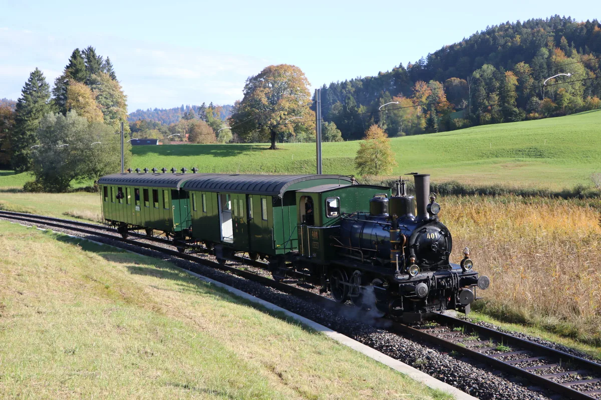 Ab diesem Sonntag könnte Ihnen wieder eine alte Dampflokomotive begegnen.