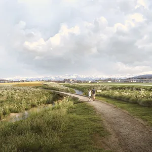 So sehen die Planer das naturnah umgestaltete Flugplatzareal. So sehen die Planer das naturnah umgestaltete Flugplatzareal.