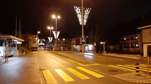Fällander Weihnachtsbeleuchtung im Dezember 2023 an der Schwerzenbachstrasse, sie soll ersetzt werden. Fällander Weihnachtsbeleuchtung im Dezember 2023 an der Schwerzenbachstrasse, sie soll ersetzt werden.