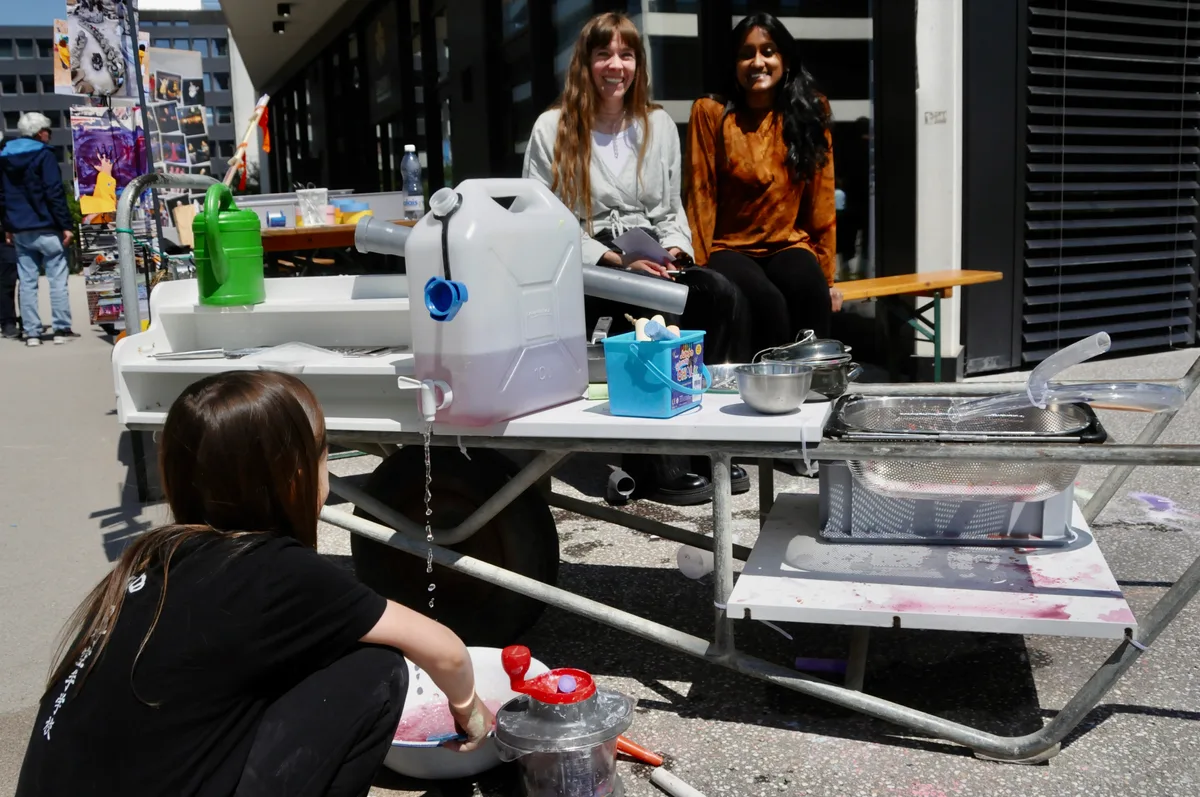 Die neue, mobile Wasserküche von der Werkstatt im Westhof.