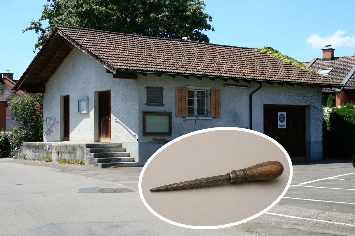 In der Milchhütte in Gfenn kam es in den 1940er Jahren zu einer Auseinandersetzung zwischen zwei Männern.