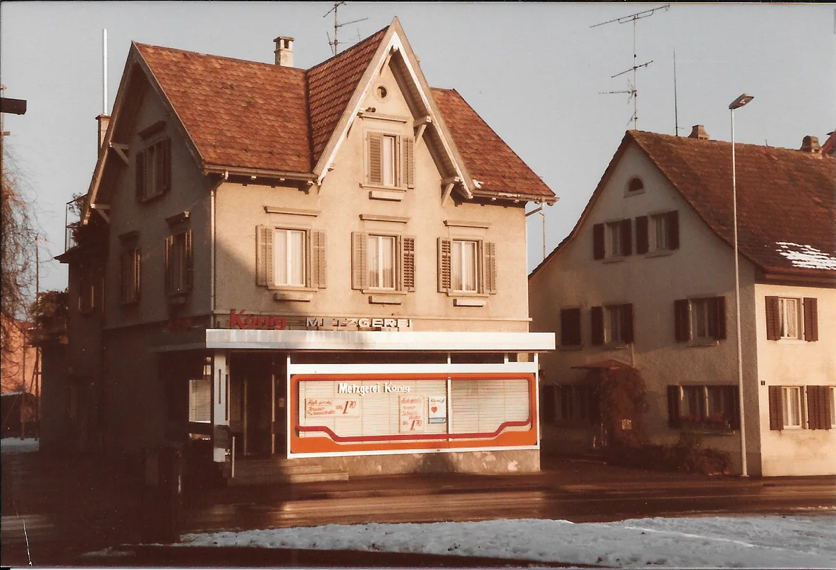 Eine Metzgerei an der Strasse