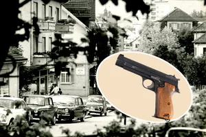 28869906-3 Flüchtende Einbrecher in Dübendorf mussten in den 70er-Jahren um ihr Leben fürchten: Polizisten eröffneten das Feuer auf die Männer.
