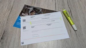 13255154-2 Die Software Private Tax ist nicht mehr in Betrieb. Doch in Dübendorf macht der Brief mit den Steuerinformationen immer noch auf das Computerprogramm aufmerksam.