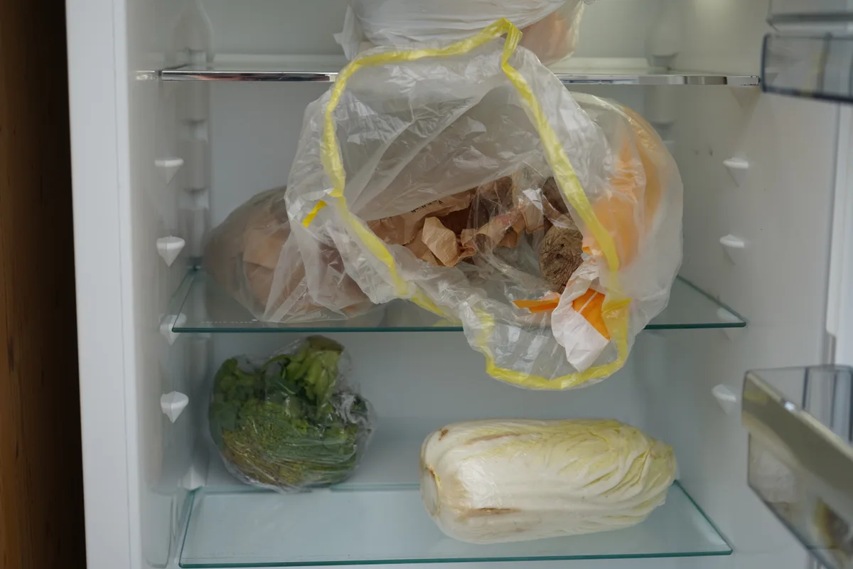 Kühlschrank und seine Produkte