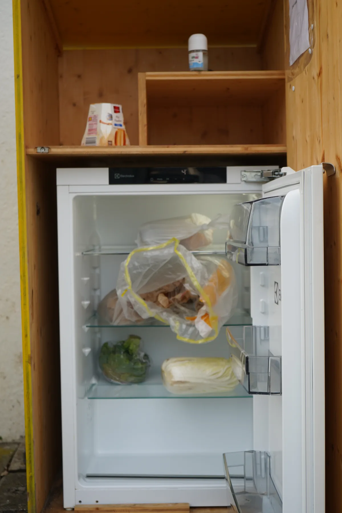 Kühlschrank und seine Produkte