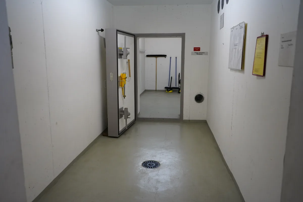 Blick in eine Schleuse.