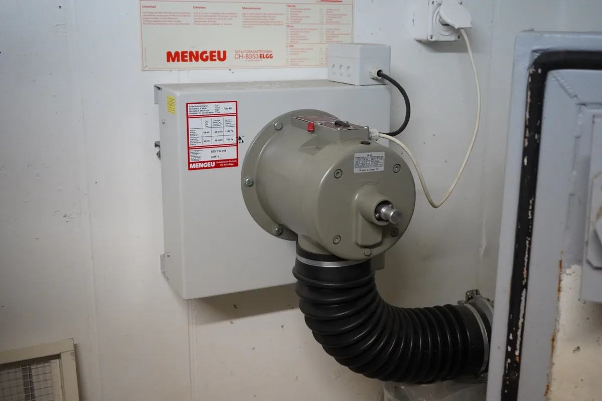 Ventilationsaggregat.