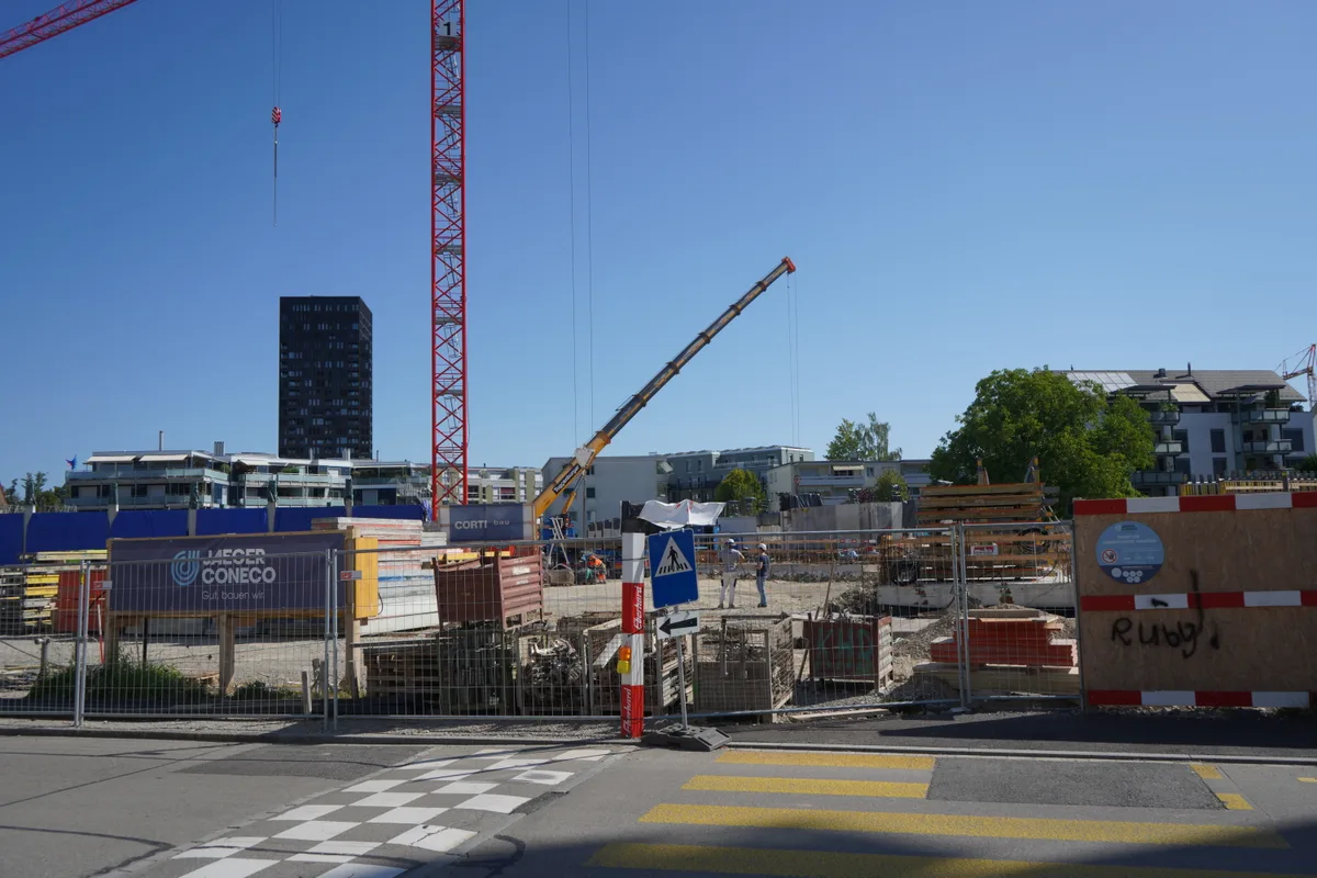 Eine Baustelle