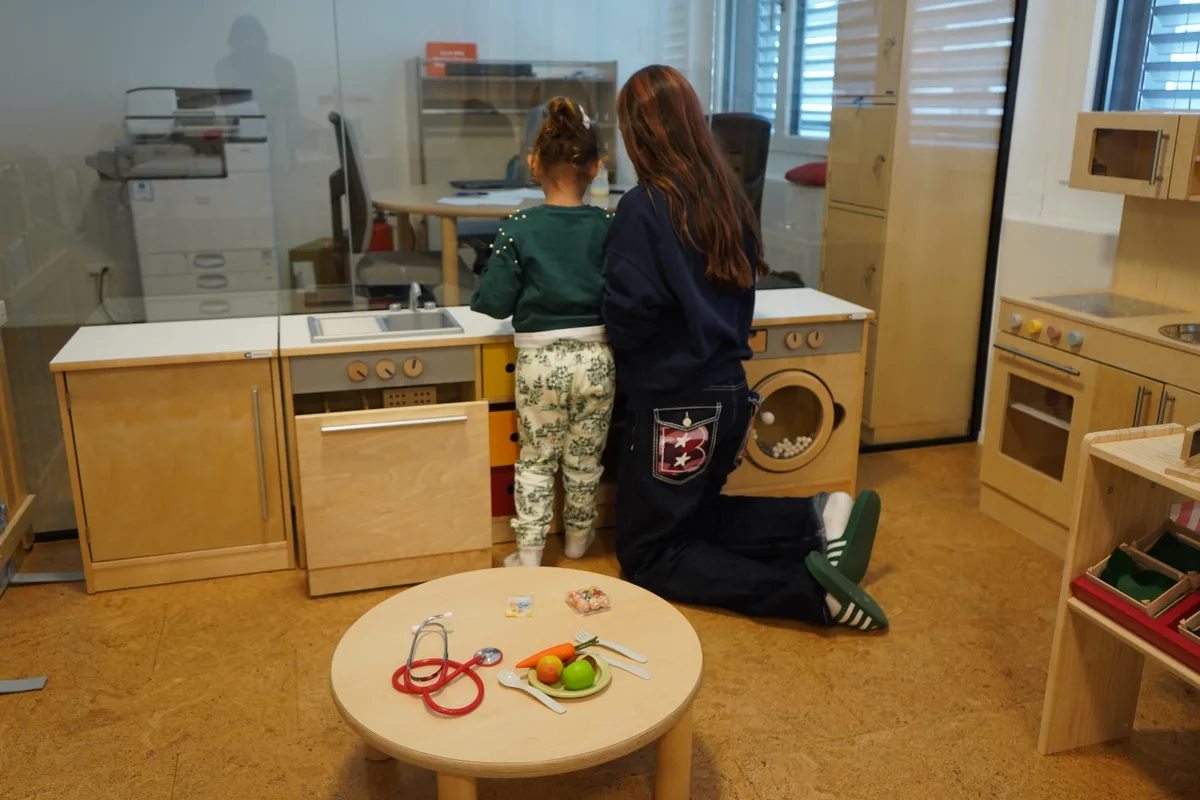 Hier lernen die Kinder auf eine andere Art. 