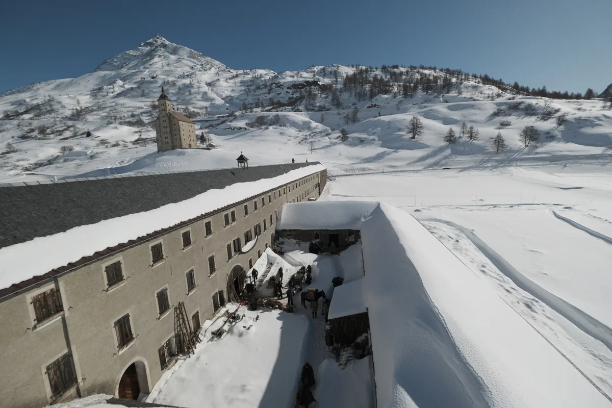Dreharbeiten zu einem Film