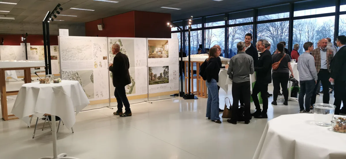 Vernissage Überbauung Luegisland in Gutenswil