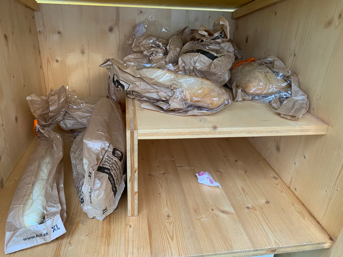 Kühlschrank und seine Produkte