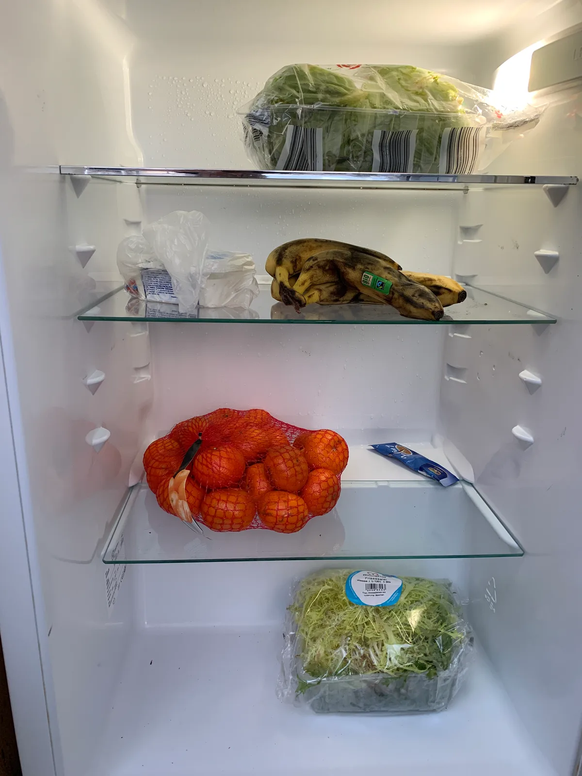 Kühlschrank und seine Produkte