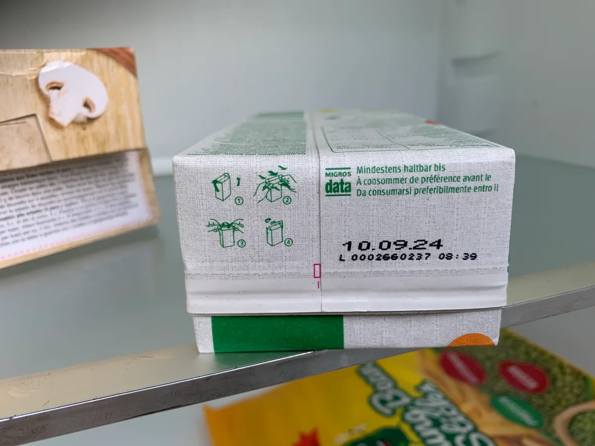 Kühlschrank und seine Produkte