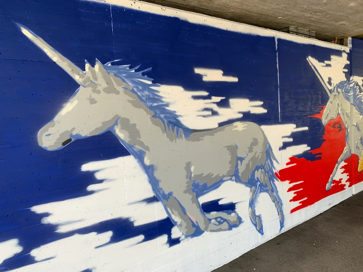 Graffitikunst in Dübendorf wurde übersprayt.