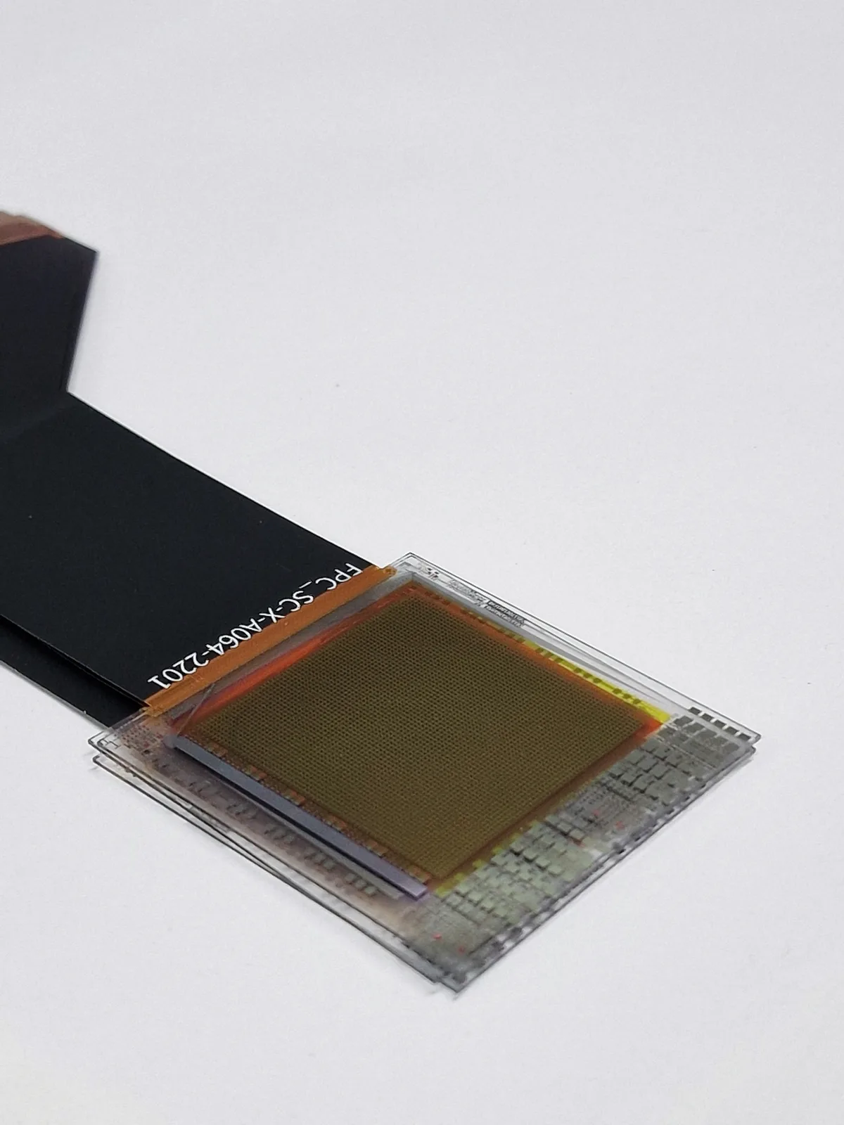 Nahaufnahme eines Bildsensors.