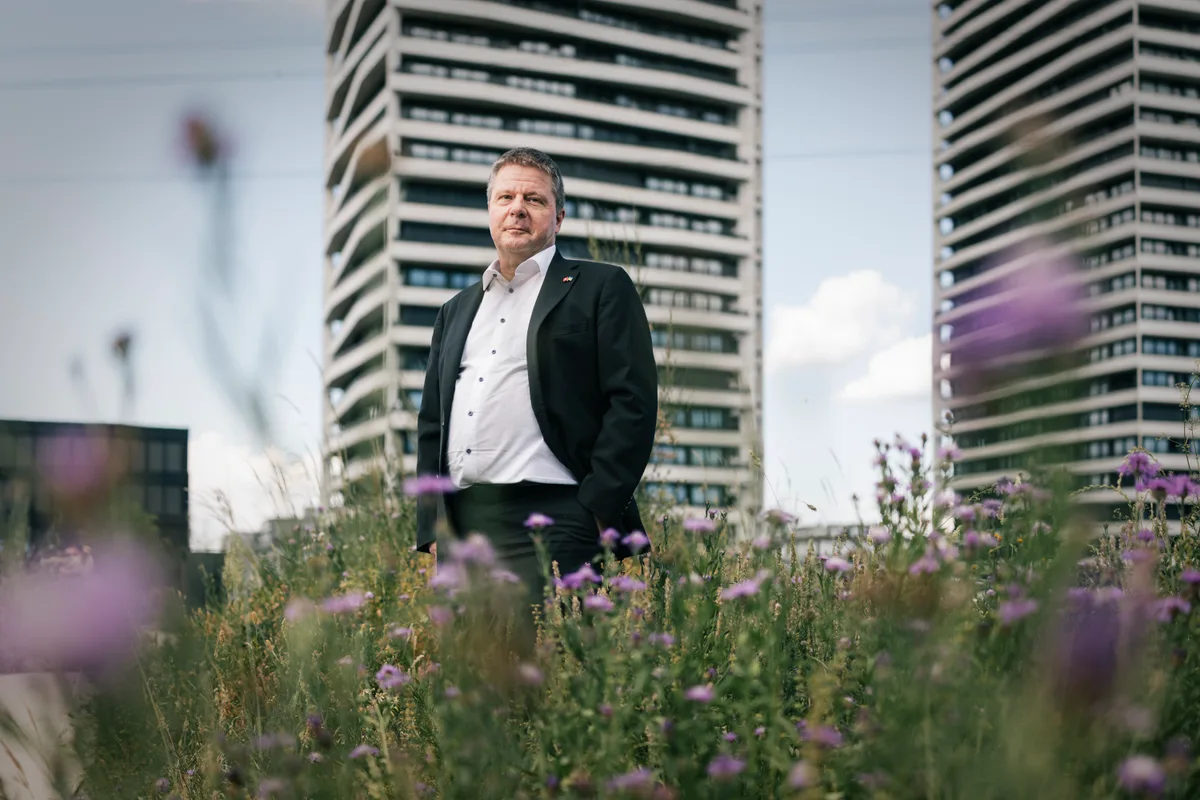 «Ich war einer der wenigen, die immer an Wohnungen und an Hochhäuser im Hochbord geglaubt haben», sagt Martin Bäumle.