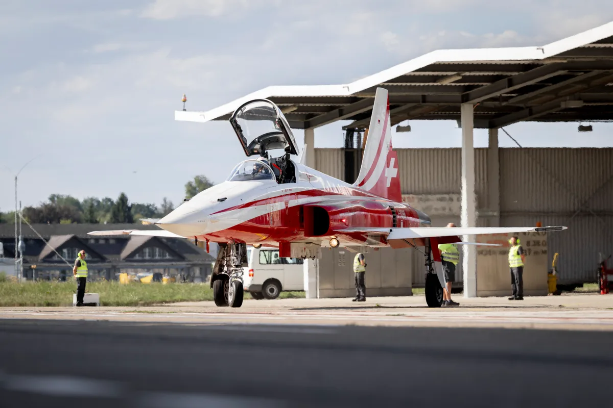 Es ist lange her, seit die Patrouille Suisse auf dem Flugplatz in Dübendorf war. Heuer trainierte sie für eine Show in Rapperswil-Jona.