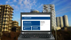 24821055-1 Die Papierzeit ist in Dübendorf vorbei: Baubewilligungsverfahren laufen seit Anfang März ausschliesslich digital.