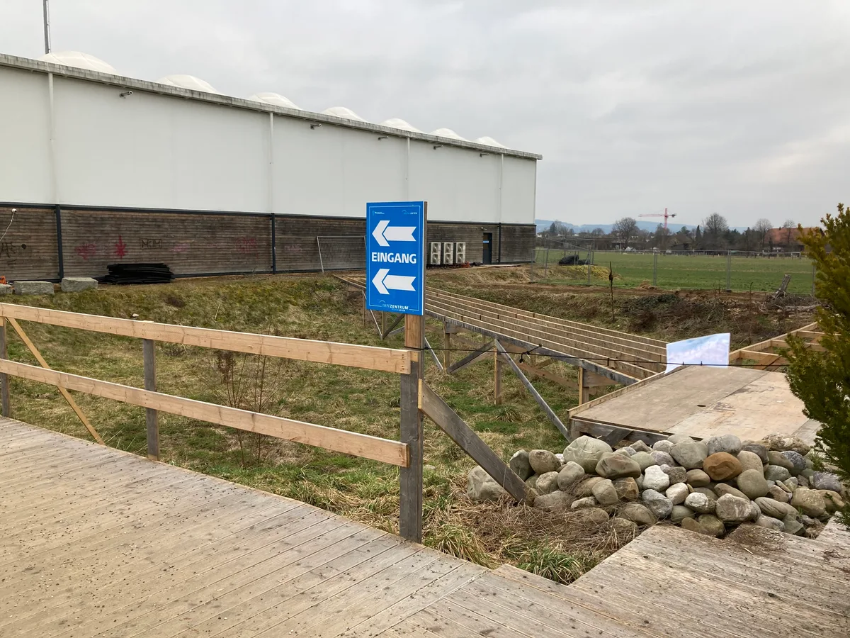 Die letzten Impressionen im ehemaligen Eingagsbereich.