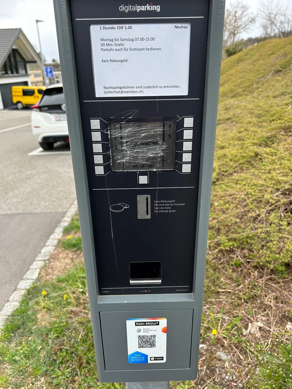 In Wetzikon wurden in kurzer Zeit mehrere Parkuhren beschädigt.