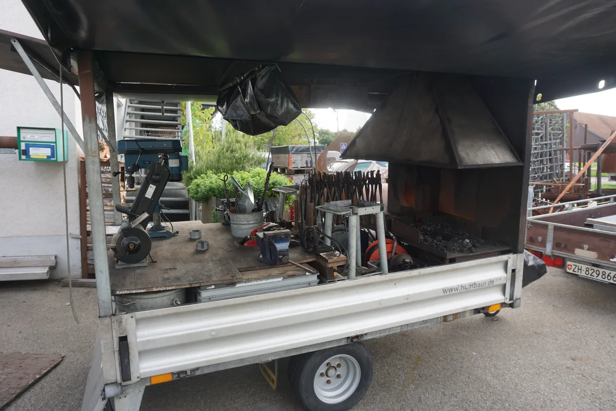 Mobile Schmiede