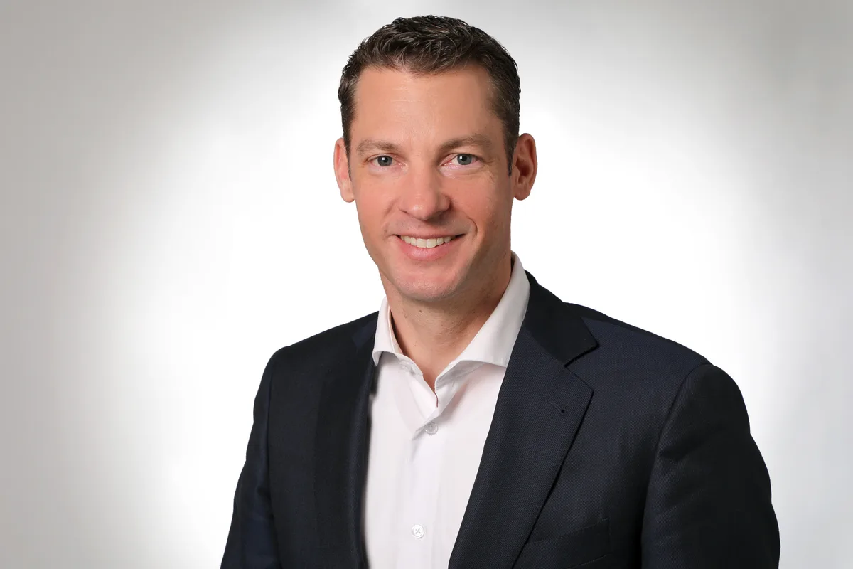 Porträt von Damian Lanter, CEO der Bank BSU