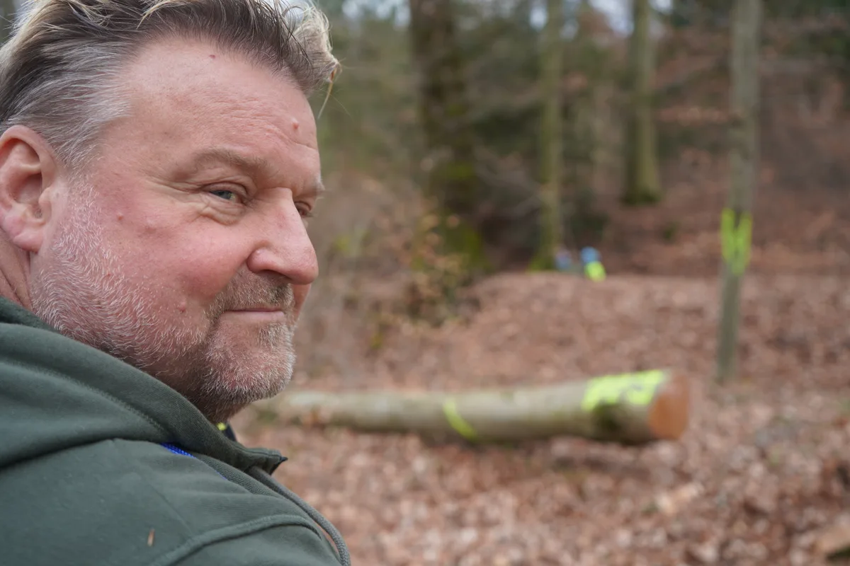 Brennholzgant der Holzkorporation Dübendorf am 25. März 2023