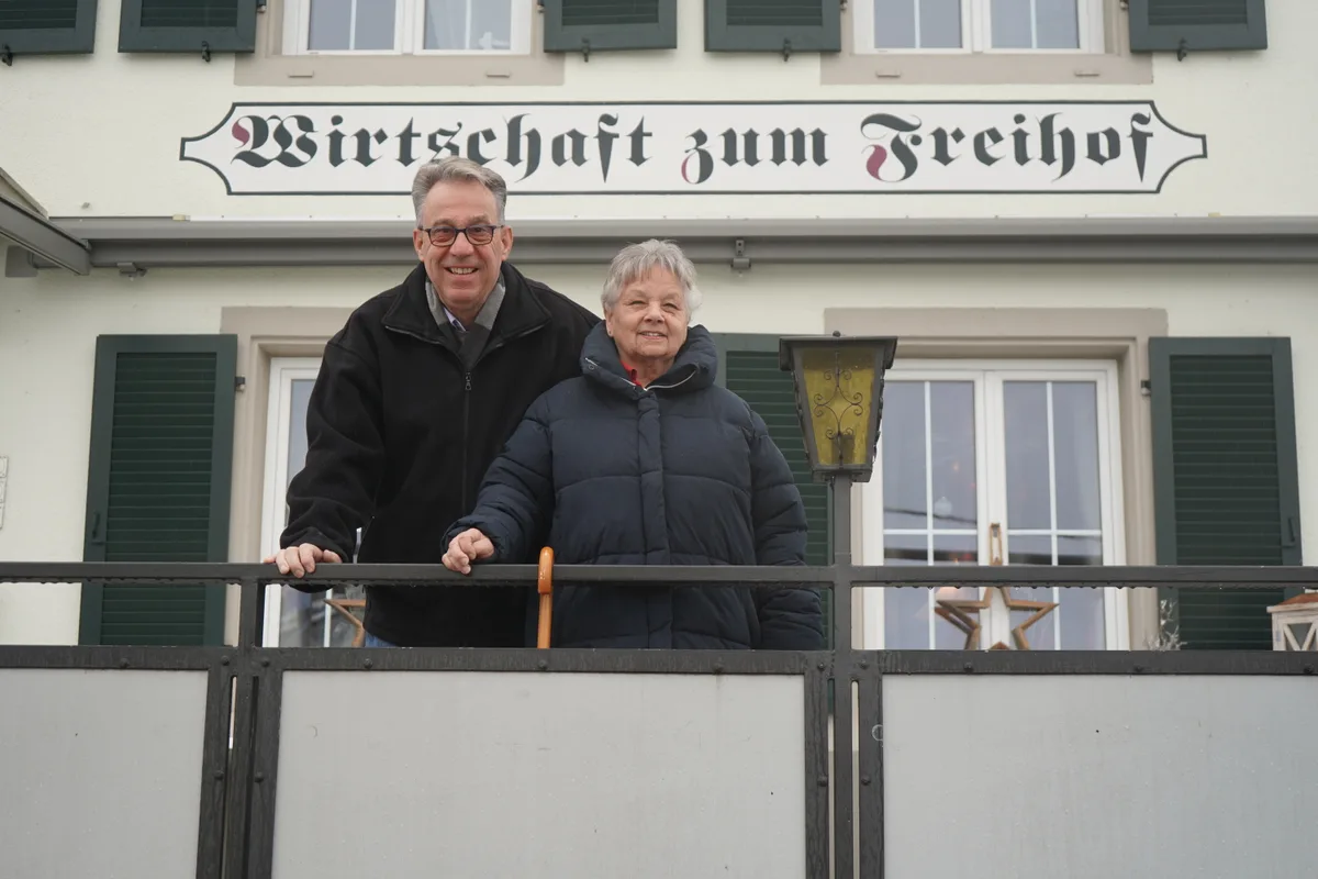 Ursi und Andreas Baumgartner suchen händeringend nach einem Pächter für den Freihof in Grüningen.
