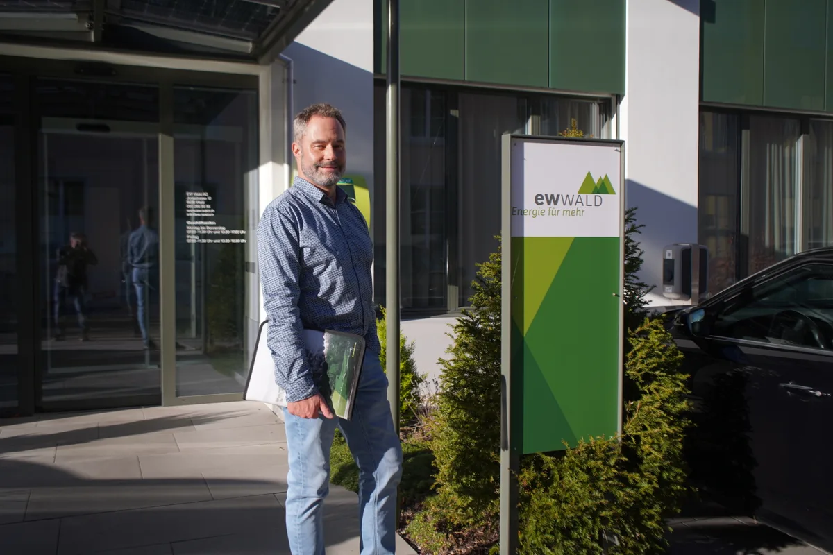 Daniel Diggelmann ist Geschäftsführer der e3hus GmbH, einer Tochtergesellschaft der EW Wald AG.
