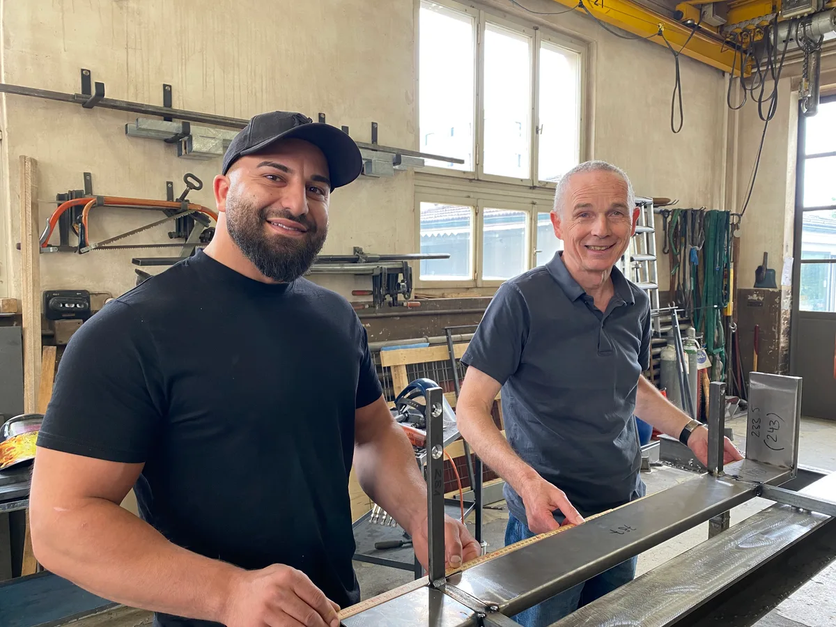 Otto Herter hat einen Nachfolger gefunden: Erbay Altindag arbeitet seit 2019 in der Firma und übernimmt sie. Otto Herter hat einen Nachfolger gefunden: Erbay Altindag arbeitet seit 2019 in der Firma und übernimmt sie.