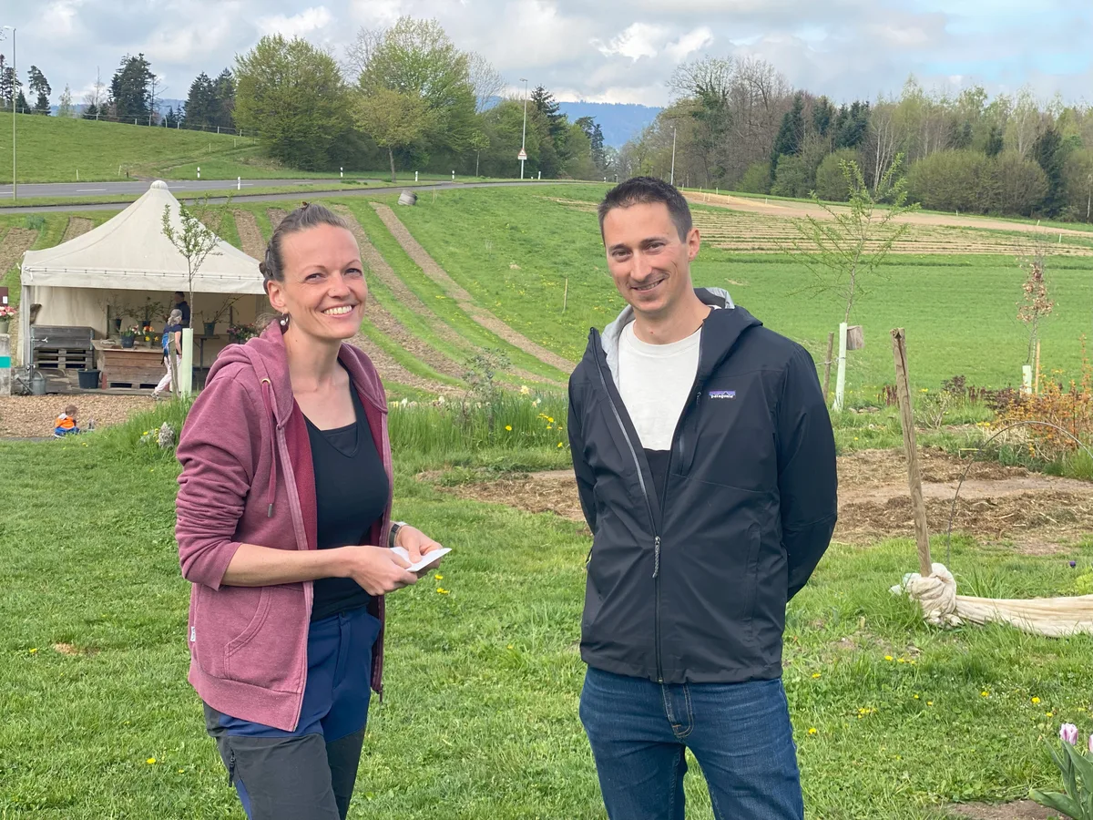 Judith und Martin Frei führen den Hof Rinderbrunnen seit 2023. Judith und Martin Frei führen den Hof Rinderbrunnen seit 2023.