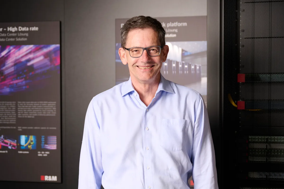 Porträtbild von Markus Stieger, dem COO von R+M in Wetzikon.