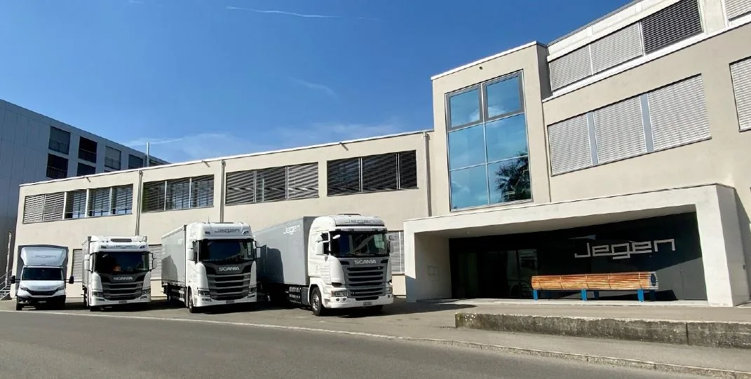 Das Firmengebäude der Jegen AG in Effretikon.