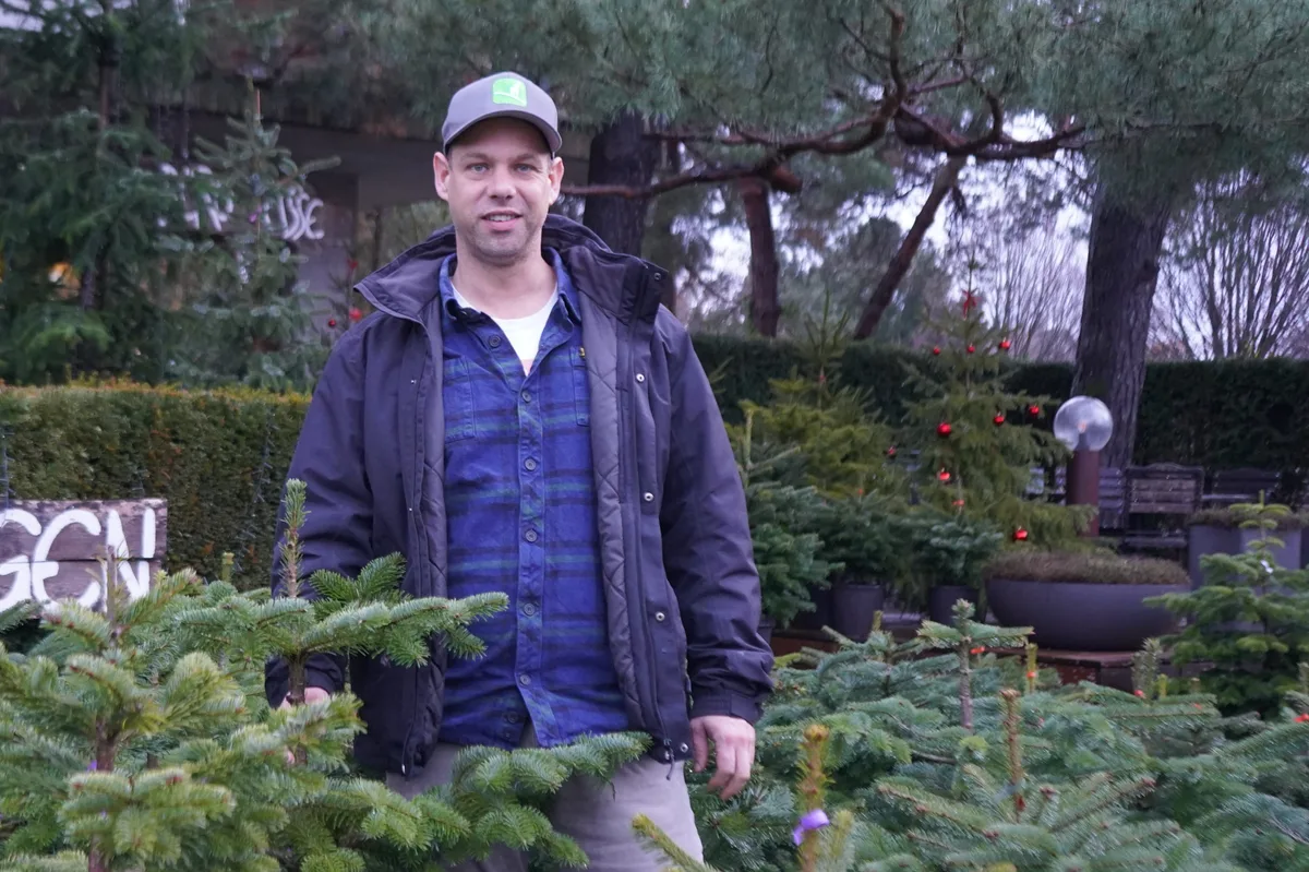 Michael Kunz vermietet seit rund zehn Jahren Christbäume.