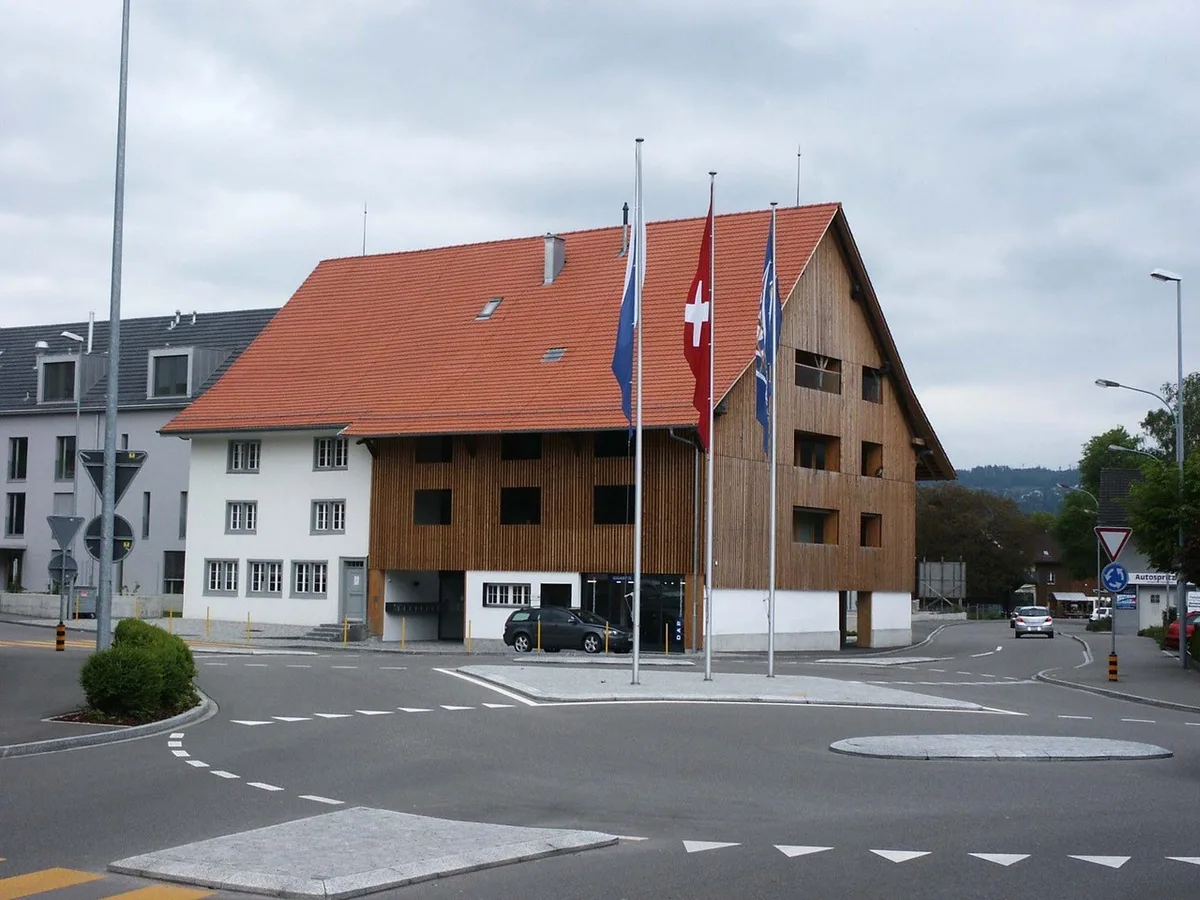 Ein renoviertes, altes Bauernhaus.