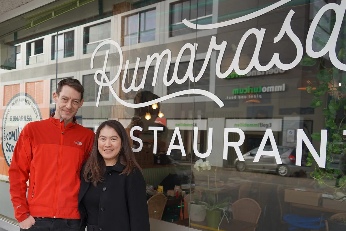 Vom Take-Away zum eigenen Restaurant: Reto Bosshard und Marissa Akbar eröffnen am 3. Februar das "Rumarasa" an der Bahnhofstrasse in Wetzikon.