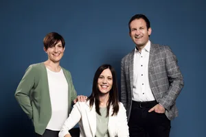 24641968-2 Sandra Furger-Walder, Martina und Daniel Walder führen das Familienunternehmen in der sechsten Generation.