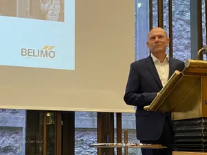 10789626-11 "Grossartige Zahlen": Lars van der Haegen präsentierte das Jahresergebnis von Belimo.