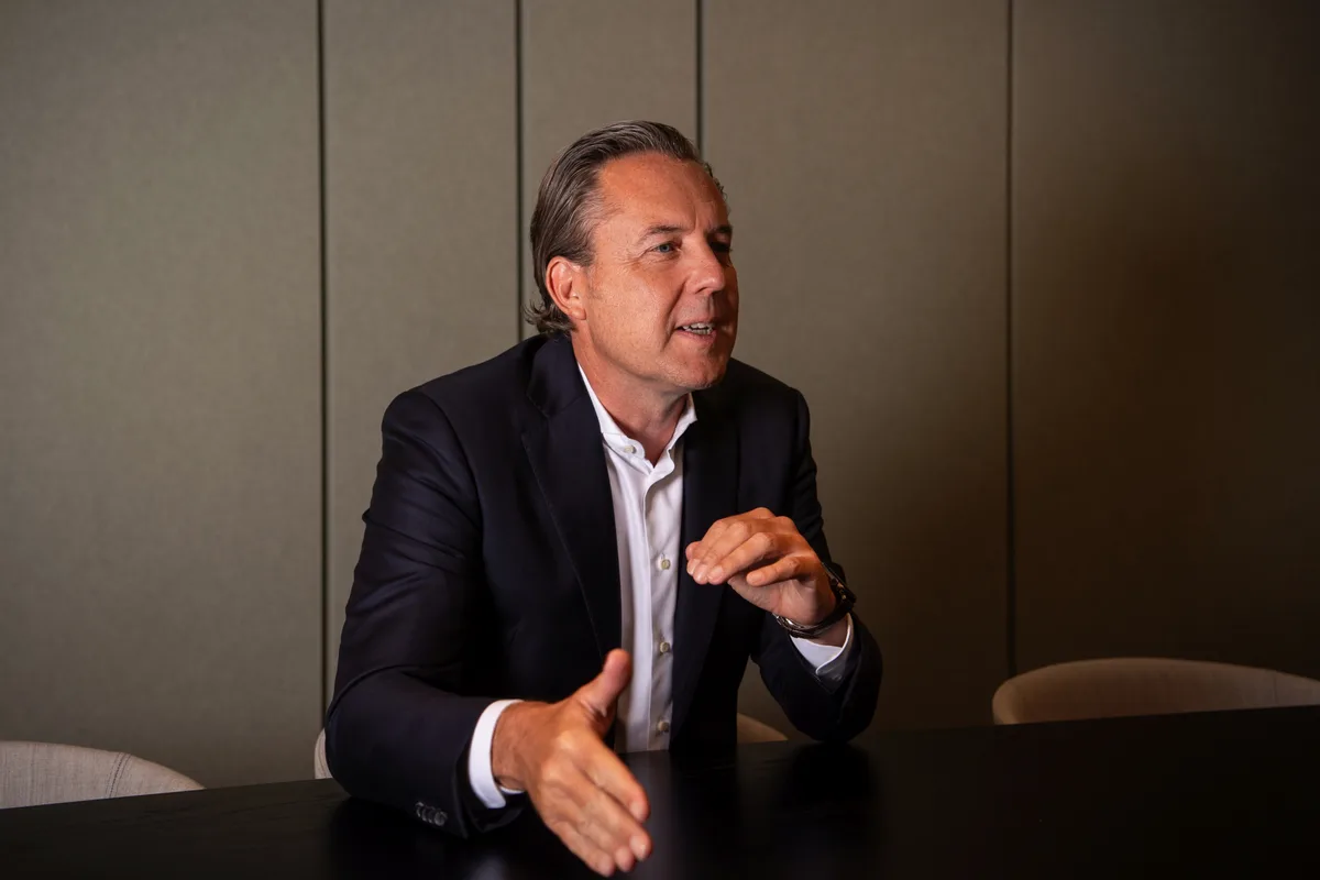 Der CEO der Bank Avera, André Wegmann.